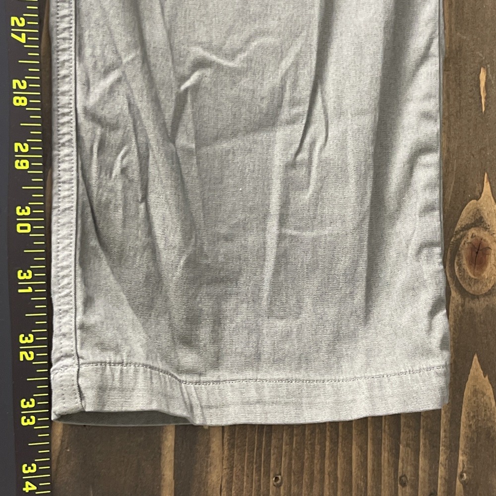 Lululemon ABC Classic Pants Mens Size 33 Army Green Warpstreme 5 Pocket Casual - Picture 10 of 11